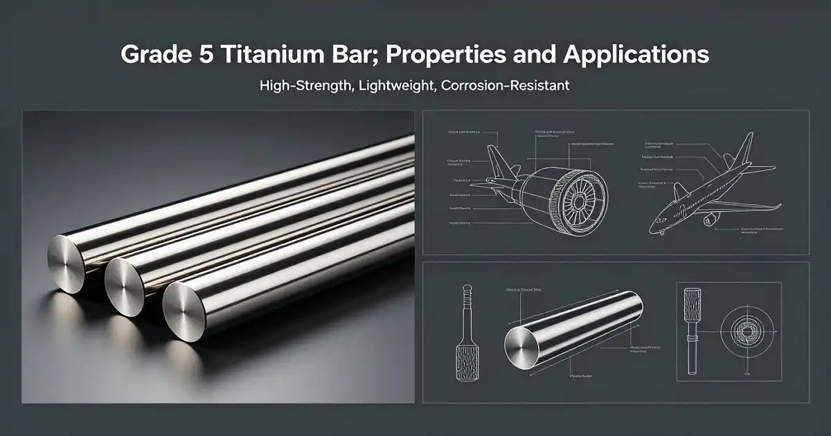 What are the chemical properties of the titanium rod?
