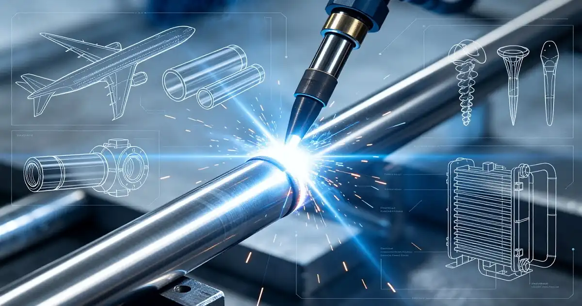 How to weld a titanium rod？