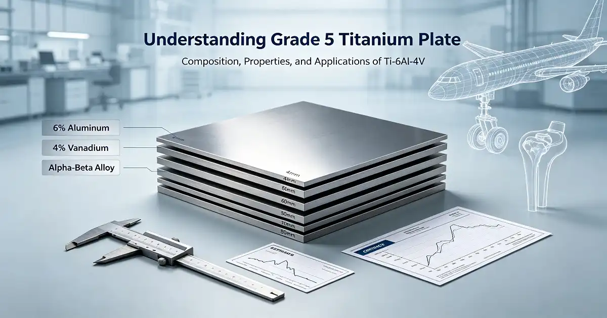 Why the Grade 5 titanium plate dominates the Aerospace and Medical Industries?