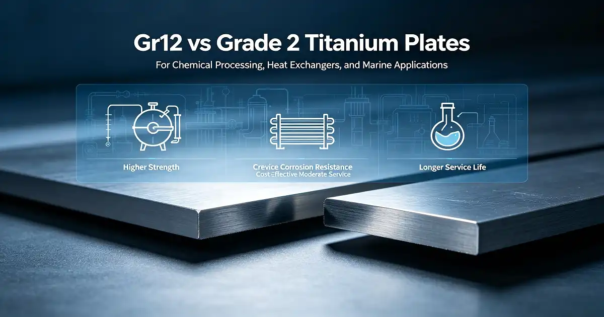 Gr12 Titanium Plate vs Gr2: Which Grade Fits Your Project Best?