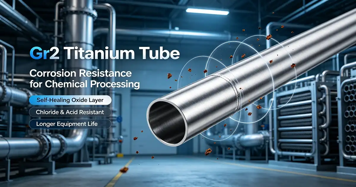 Why Is Gr2 Titanium Tube Popular in Chemical Plants?