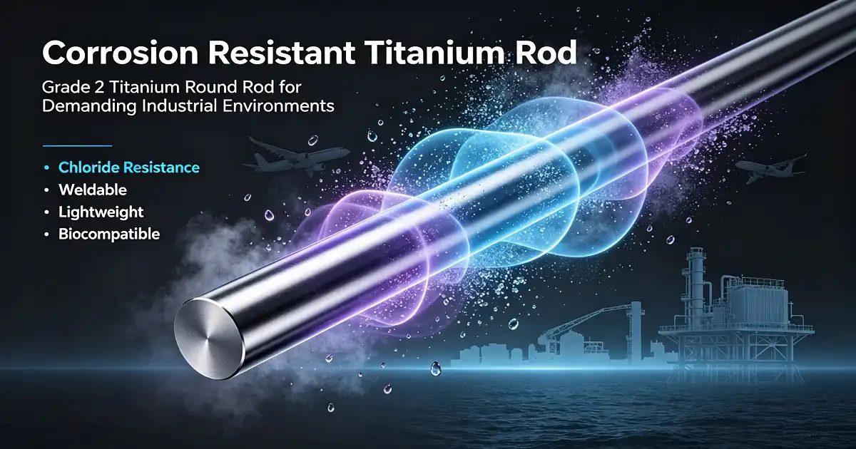 Why Is Grade 2 Titanium Round Rod Widely Used in Industry?