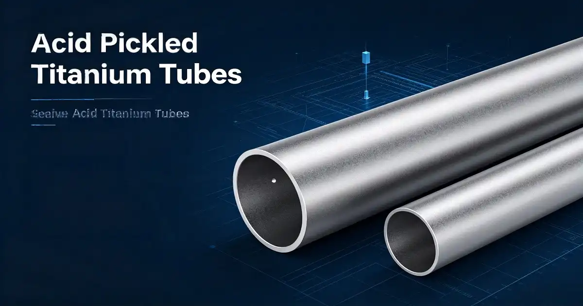 Acid Pickled Titanium Tube with ASTM Certified Quality