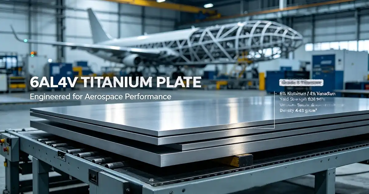 How to Select 6Al4V Titanium Plate for Aerospace Applications