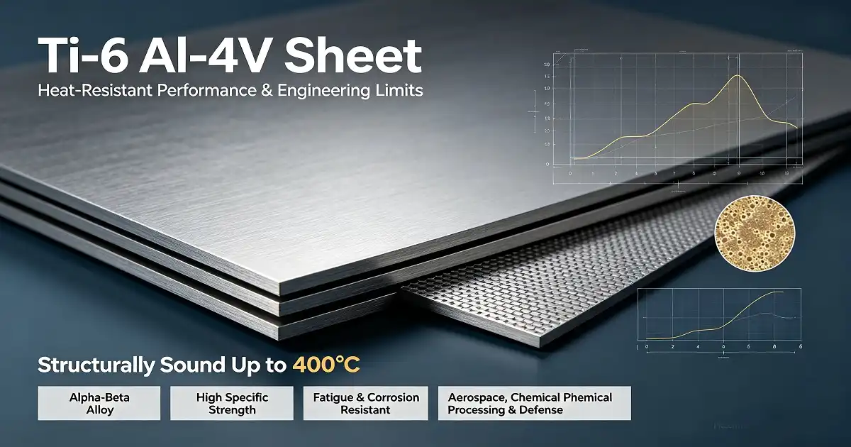 Can Titanium 6Al4V Sheet Withstand High Temperatures?