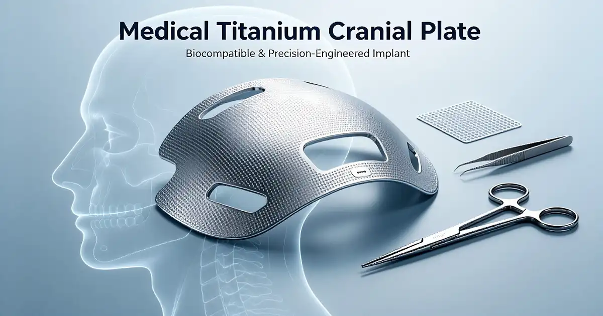 How long does a titanium skull plate last?