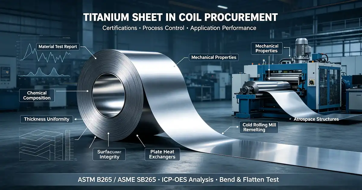 What Should Buyers Check When Sourcing Titanium Sheet in Coil?