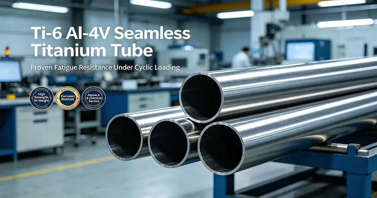Gr5 Titanium Tube with Excellent Fatigue Resistance