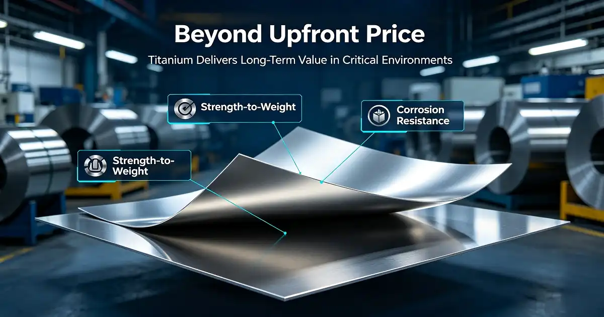 Sheets of Titanium vs Stainless Steel: Which Offers Better Value?