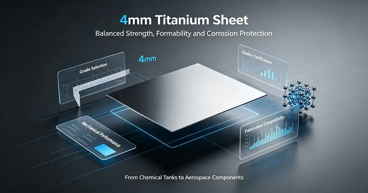 What Is 4mm Titanium Sheet Used for in Industrial Manufacturing?