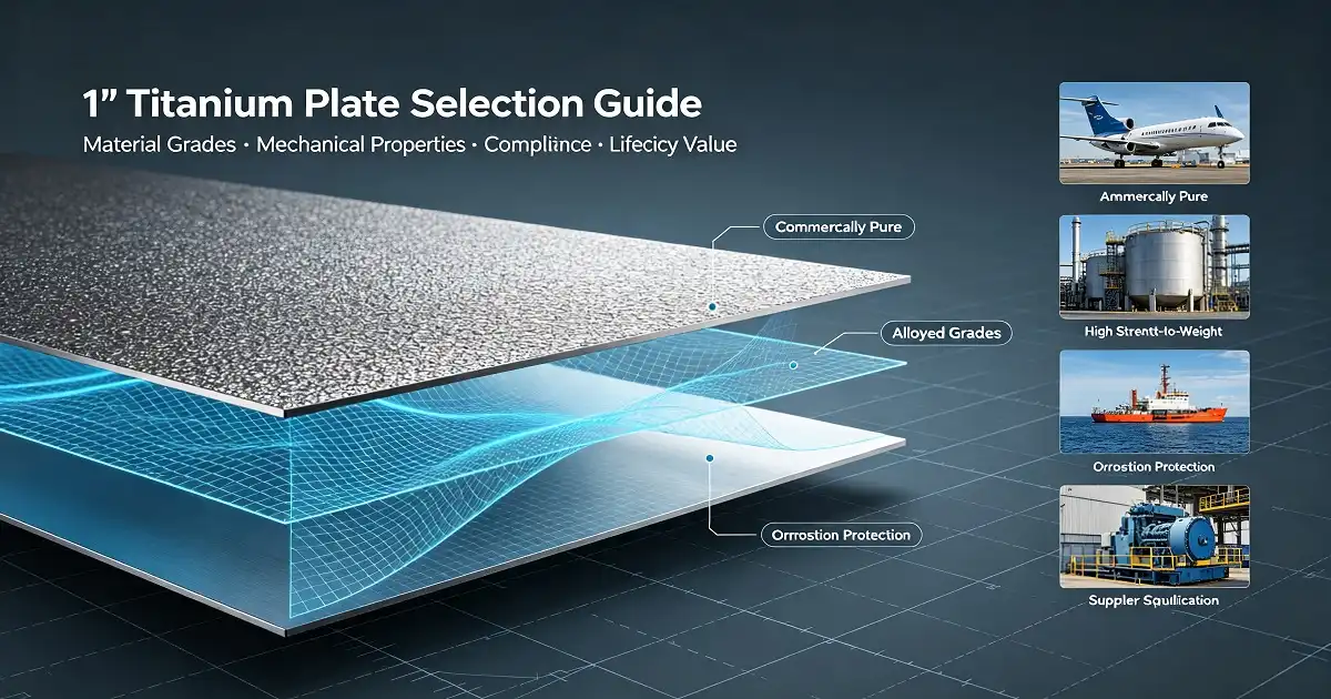 How to Select 1 Inch Titanium Plate for Heavy-Duty Applications