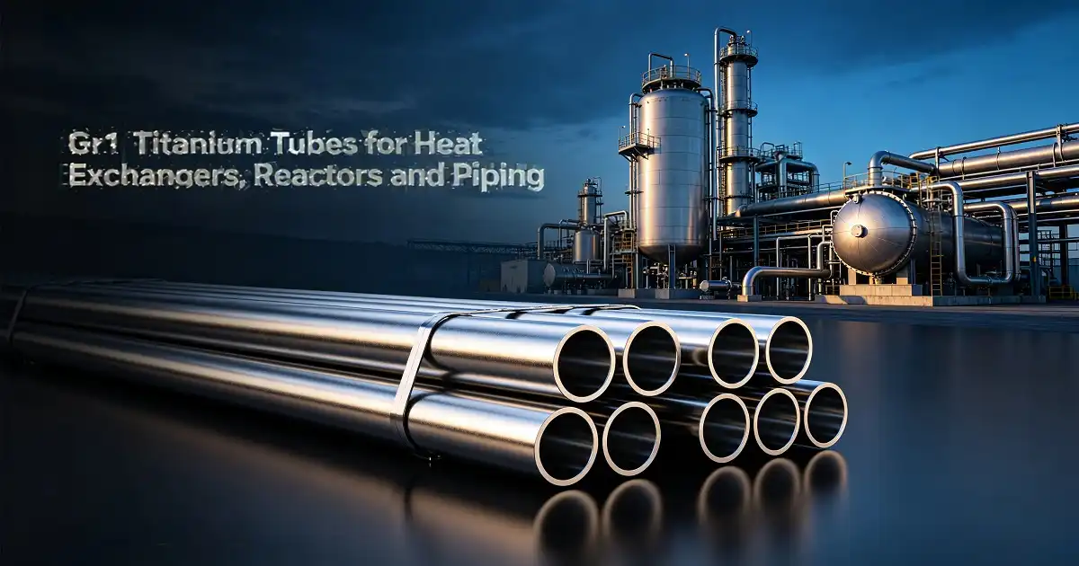 Best Gr1 Titanium Tube for Chemical Processing Equipment