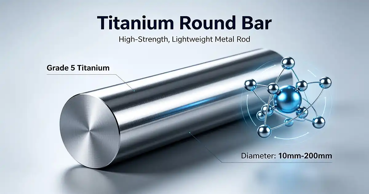 Manufacturing Process of Titanium Round Bars