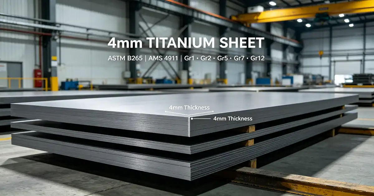 How to Choose 4mm Titanium Sheet for Industrial Applications