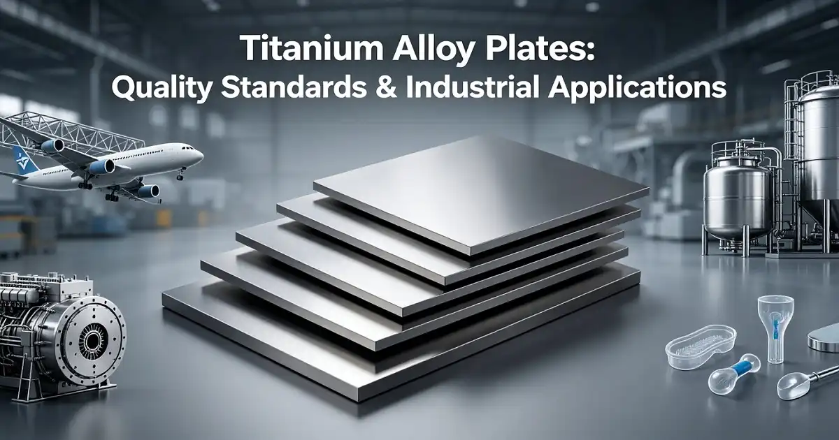 What are the quality standards for titanium alloy plates?
