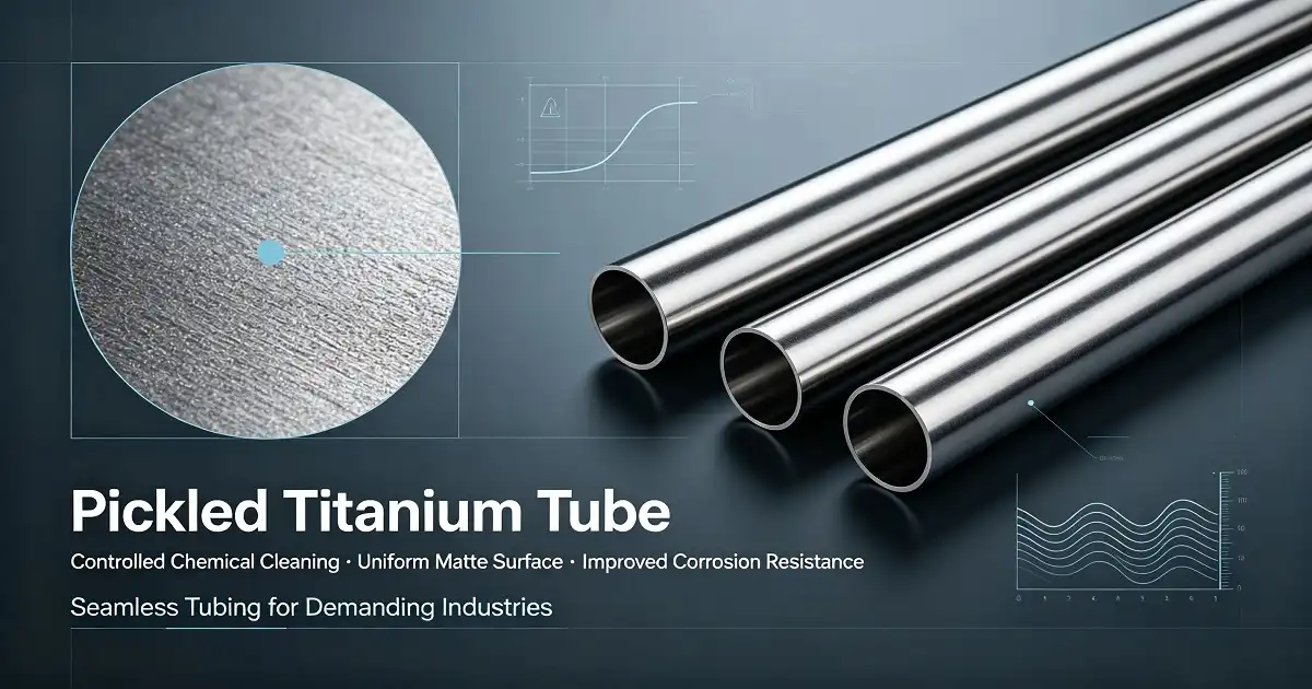 Pickled Titanium Tube for Precision Industrial Equipment