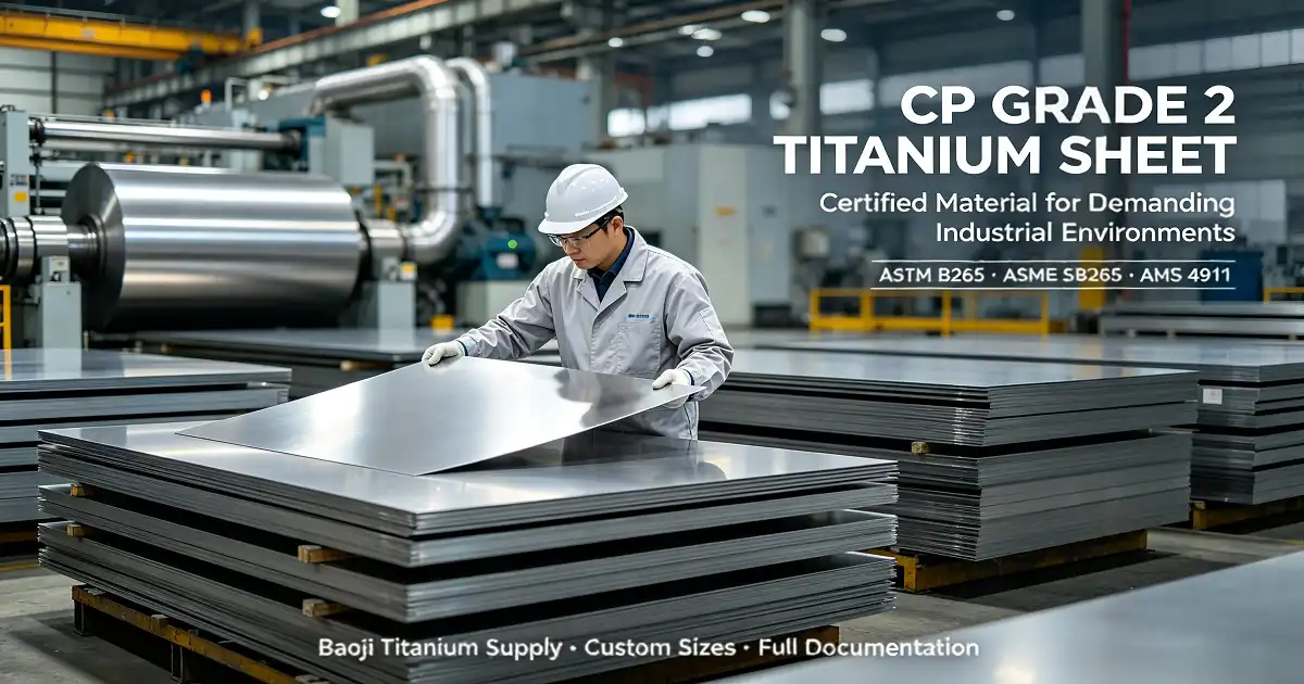What Applications Are Best Suited to CP Grade 2 Titanium Sheet?