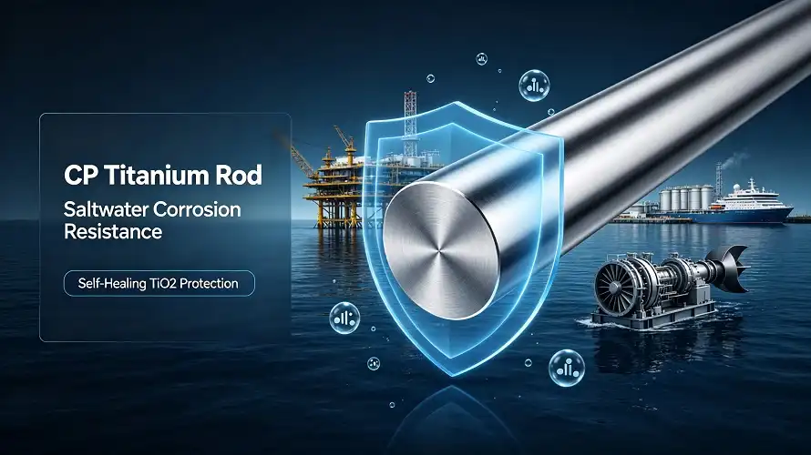 Does CP Titanium Rod Corrode in Saltwater?
