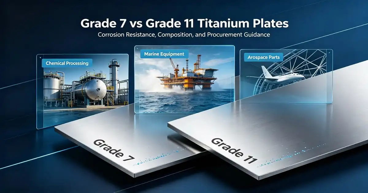 Titanium Plate Grade 7 vs. Titanium Plate Grade 11: A Comprehensive Guide