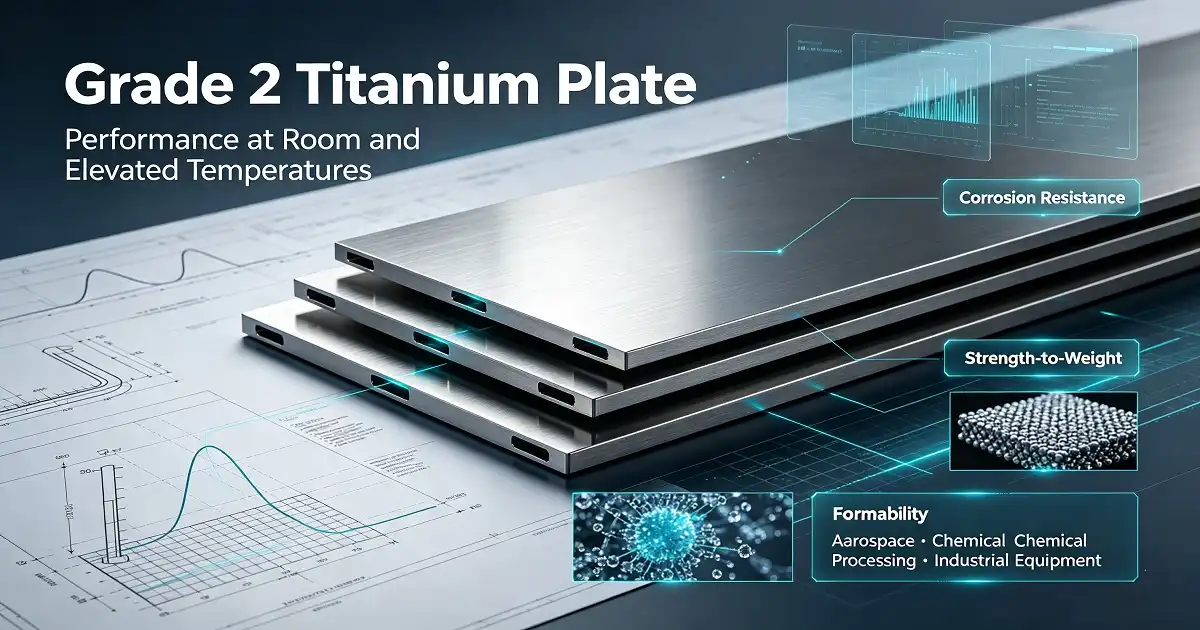 Grade 2 (Gr2) Titanium Plate: What Actually Happens at Room and Elevated Temperature