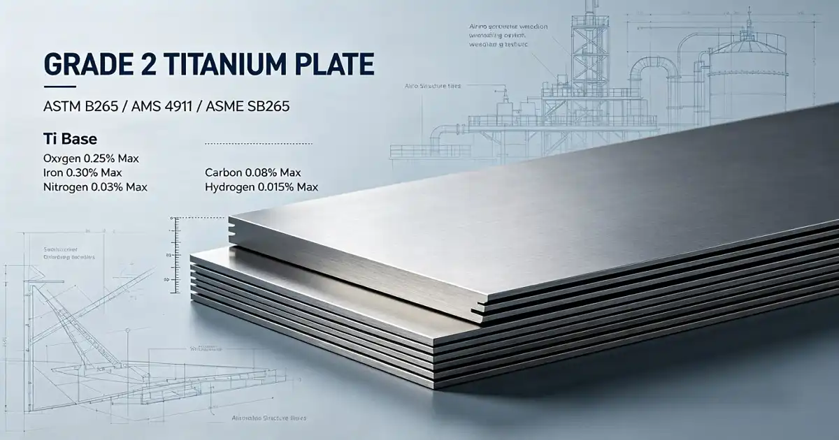 Understanding the grade 2 titanium plate Chemical Composition