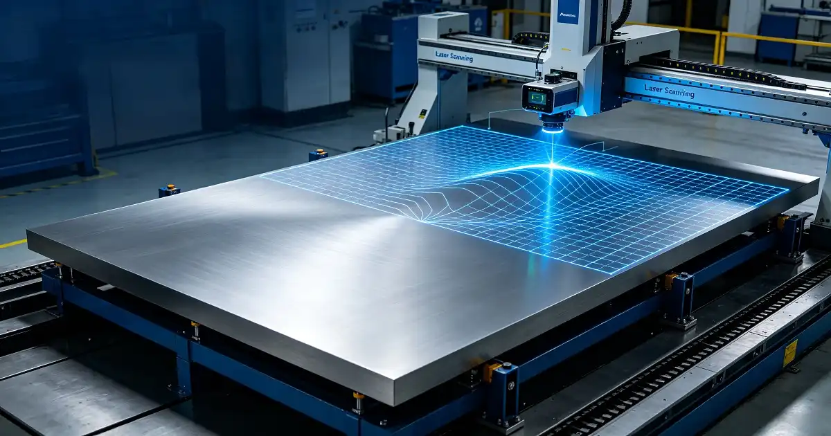 How to ensure the flatness of a titanium flat plate?
