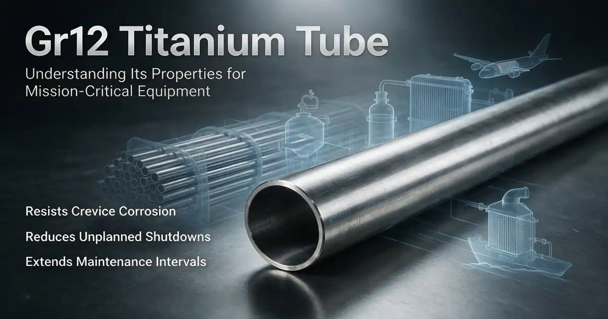 Can Gr12 Titanium Tube Improve Equipment Reliability?