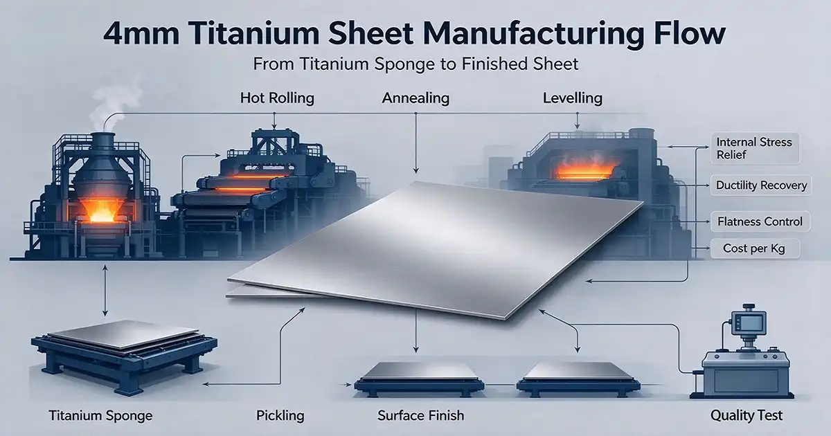 Titanium Sheet 4mm Price: What Affects Material Cost?