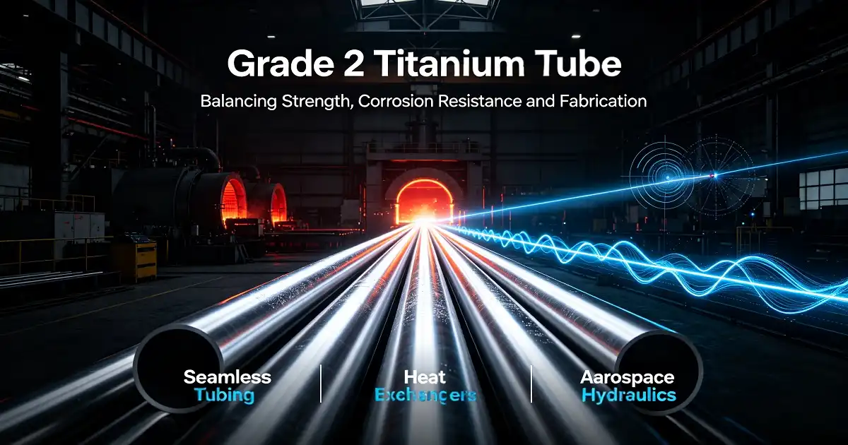 Gr2 Titanium Tube with High Strength and Weldability